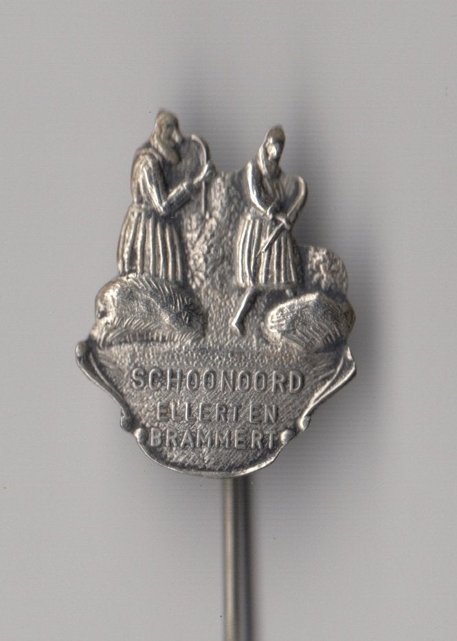 Schoonoord Ellert en Brammert speldje, Verzamelen, Gebruikt, Niet vindbaar, Niet vindbaar, Speldje of Pin