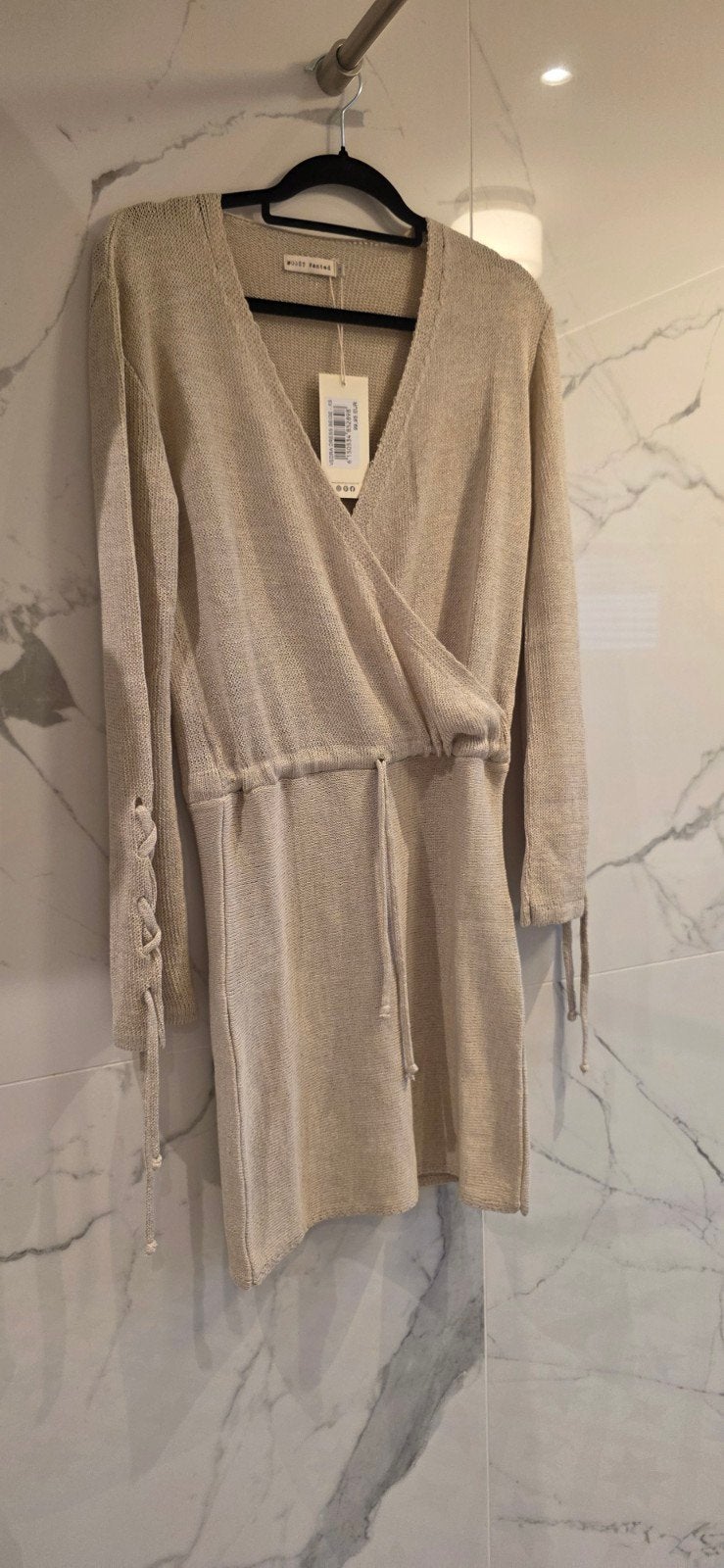 Moost Wanted Vedra Dress Beige - XS, Verzenden, Beige, Nieuw, Boven de knie