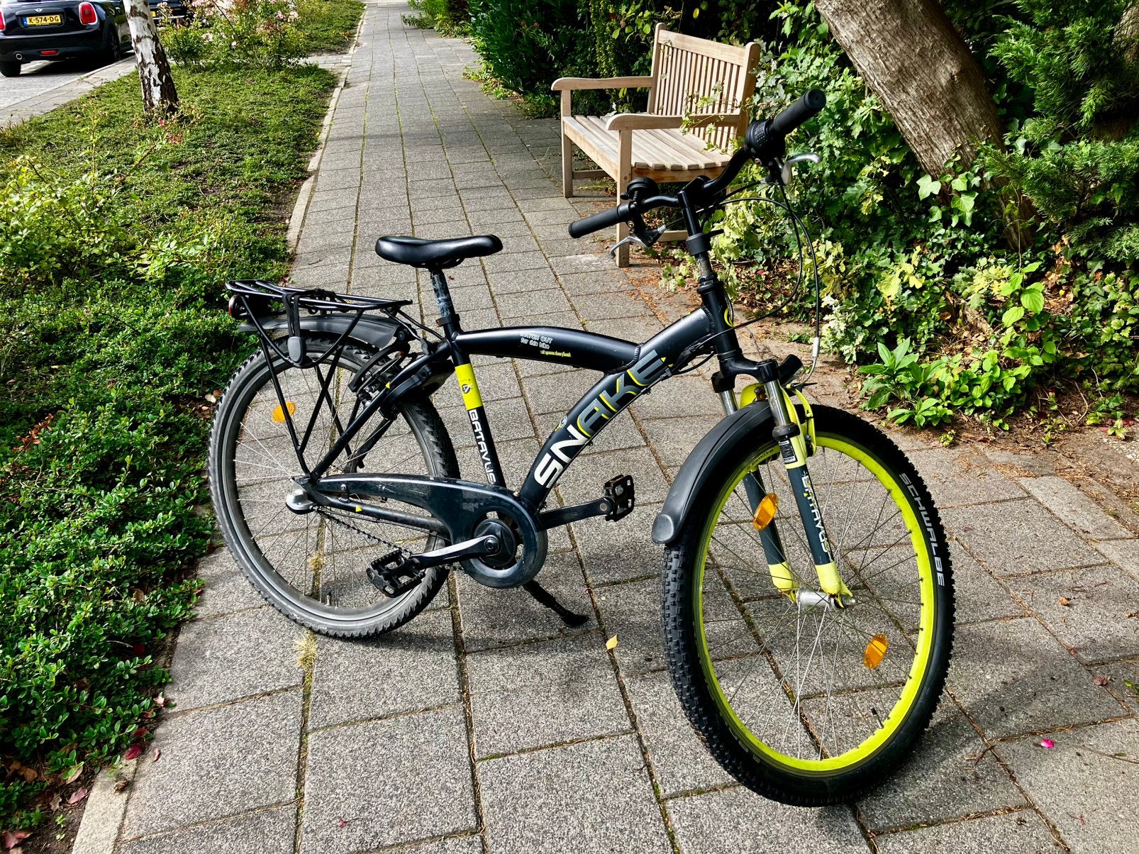 Batavus Snake 26 inch, goede staat, Terugtraprem, Gebruikt, Versnellingen, Ophalen