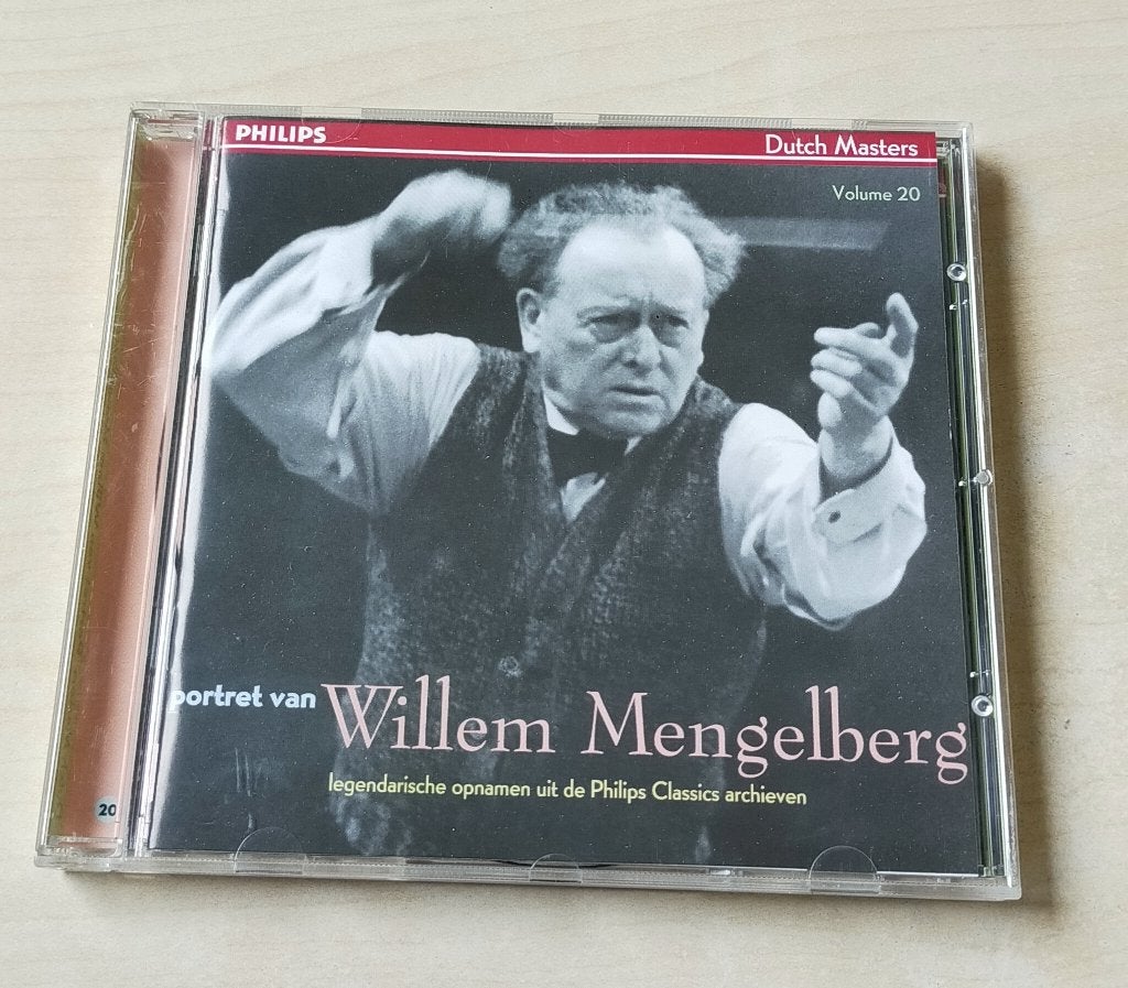 Portret van Willem Mengelberg CD 1939/1997 Dutch Masters v20