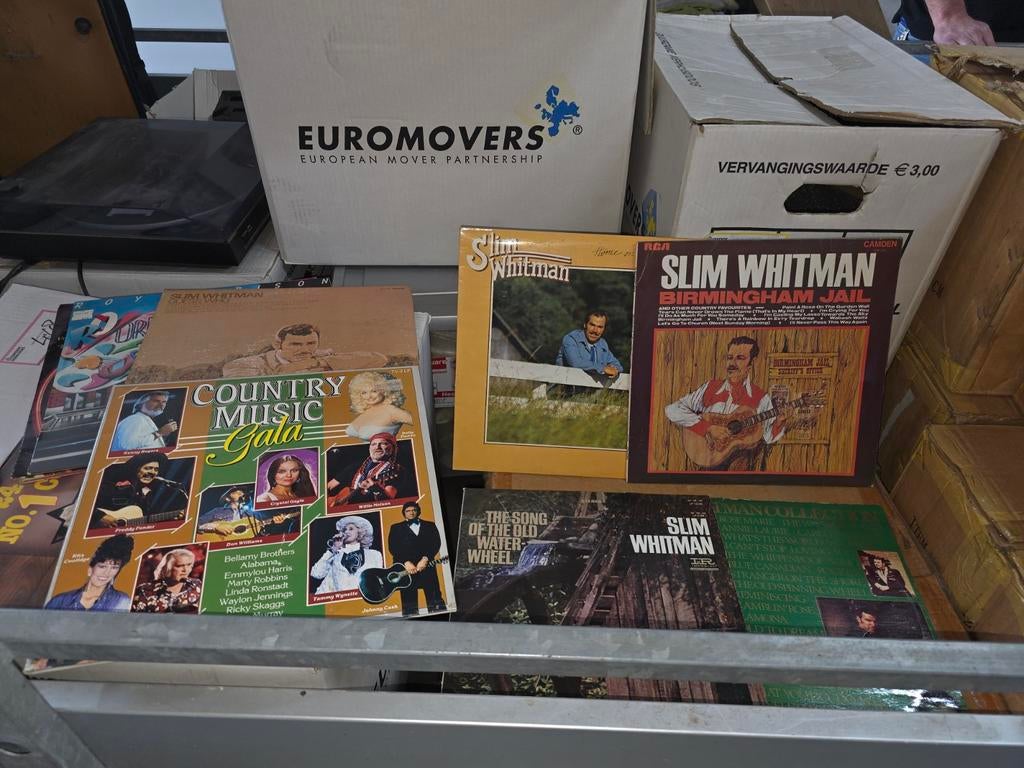 Diverse vinylplaten: Slim Whitman, Conny Vandenbos, UB40, Verzamelen, Ophalen of Verzenden