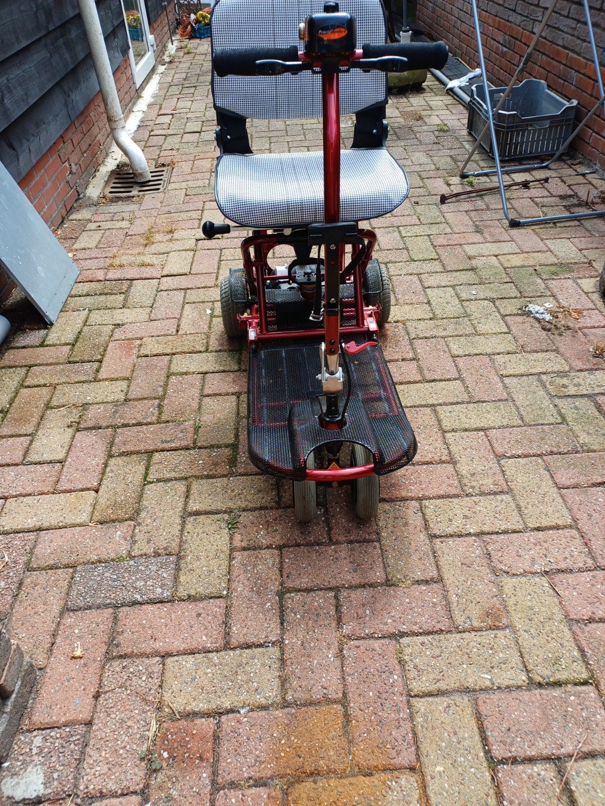 scootmobiel opvouwbaar, Diversen, Brommobielen en Scootmobielen, 10 km/u of minder, Gebruikt, 15 km of minder, Ophalen
