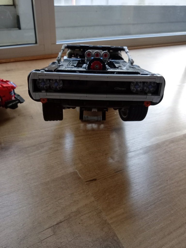 Lego technic dodge charger, Lego, Ophalen of Verzenden, Zo goed als nieuw, Complete set