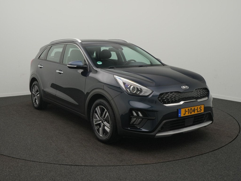 Kia Niro 1.6 GDi Hybrid DynamicLine - RIJKLAARPRIJS - All Se, Auto's, Kia, 12 maanden, Gebruikt, Blauw, Origineel Nederlands