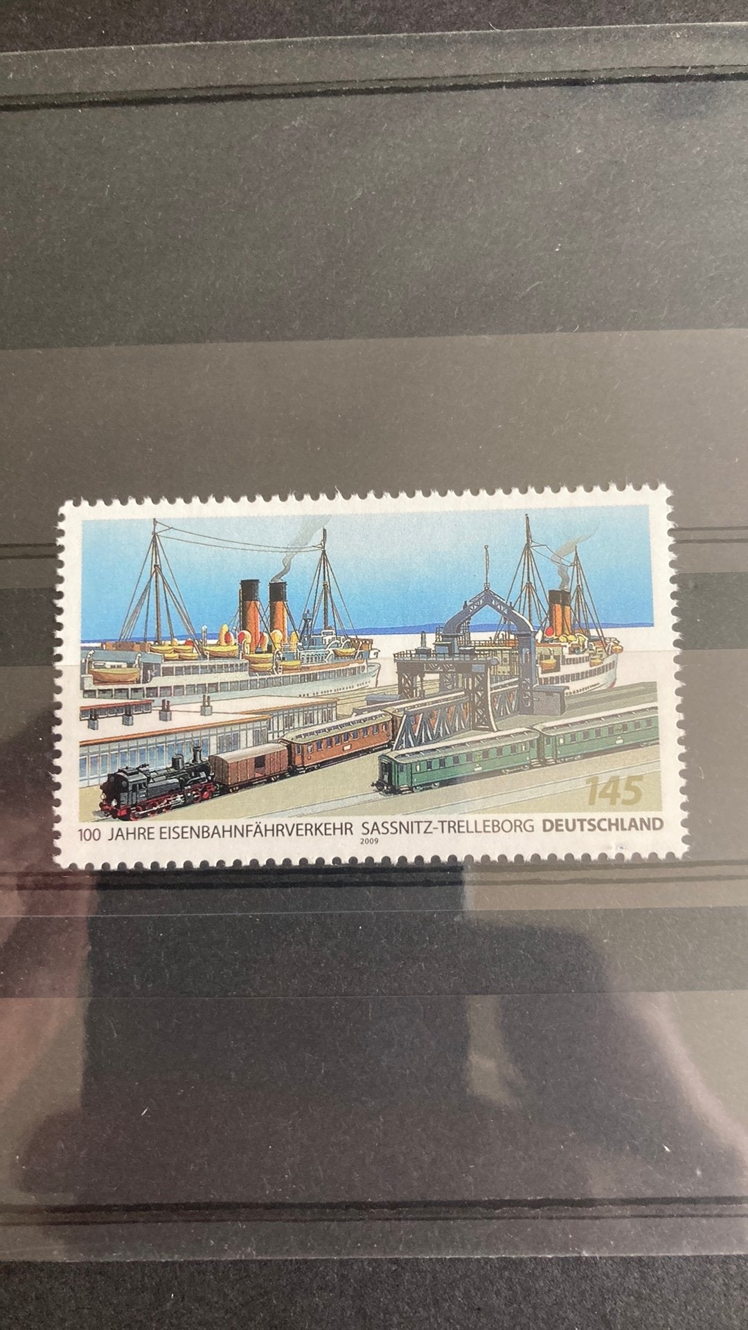 Duitsland 2746 schip trein post fris/1298, Ophalen of Verzenden, 1990 tot heden