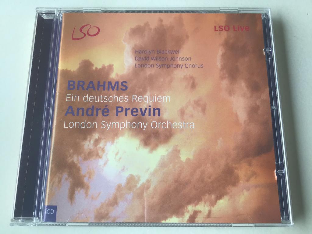 Brahms Ein Deutsches Requiem André Orevin LSO, Ophalen of Verzenden, Romantiek, Zo goed als nieuw, Vocaal