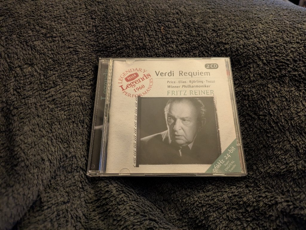Verdi Requiem / Reiner / Decca Legends 2CDs, Cd's en Dvd's, Cd's | Klassiek, Gebruikt, Verdi, Requiem, Ophalen of Verzenden