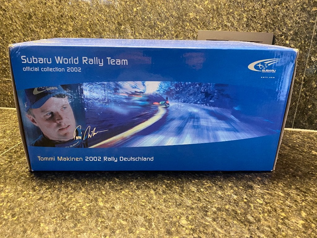 Subaru impreza wrc, Ophalen of Verzenden, Zo goed als nieuw, Autoart