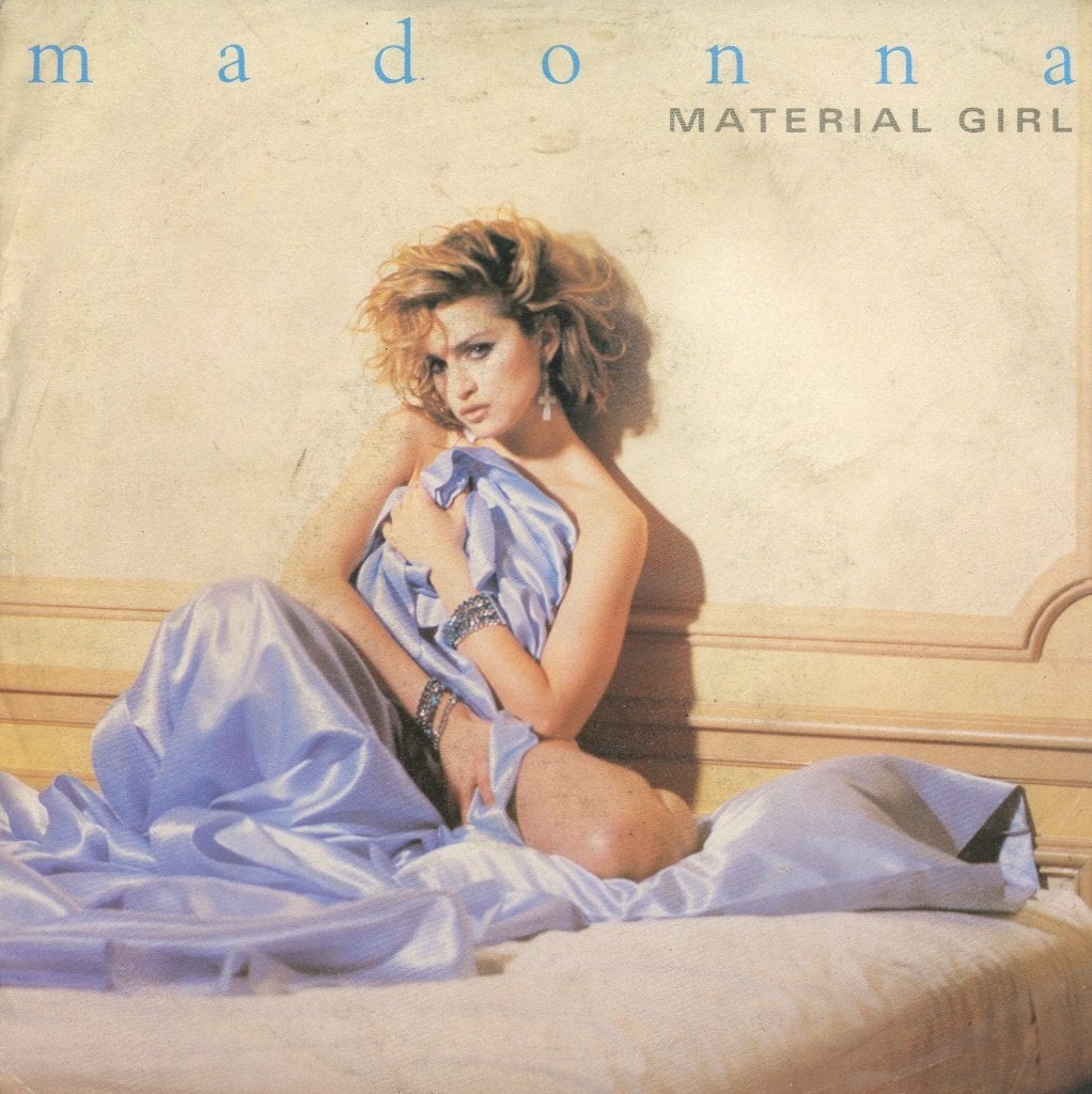 S Madonna - Material Girl, Cd's en Dvd's, Gebruikt, Verzenden, 7 inch, Beschermende buitenhoes