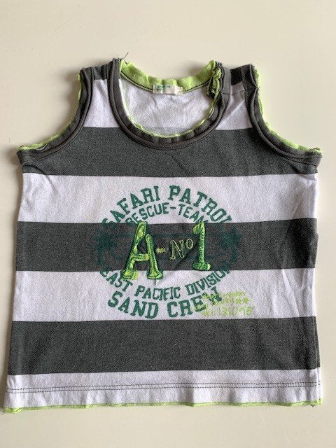 Singlet shirtje van Benetton , maat 68 nog NIEUW (A16), Nieuw, Ophalen of Verzenden, Shirtje of Longsleeve, Benetton