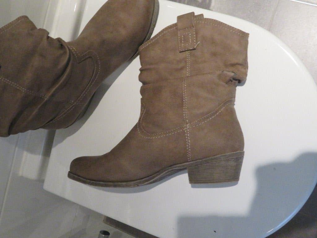 Laarzen, Beige, Lage of Enkellaarzen, Ophalen of Verzenden, Junix