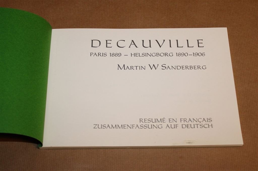 Decauville — Smalspoorlocomotieven Parijs en Helsingborg, Boeken, Ophalen of Verzenden, Gelezen, Europa