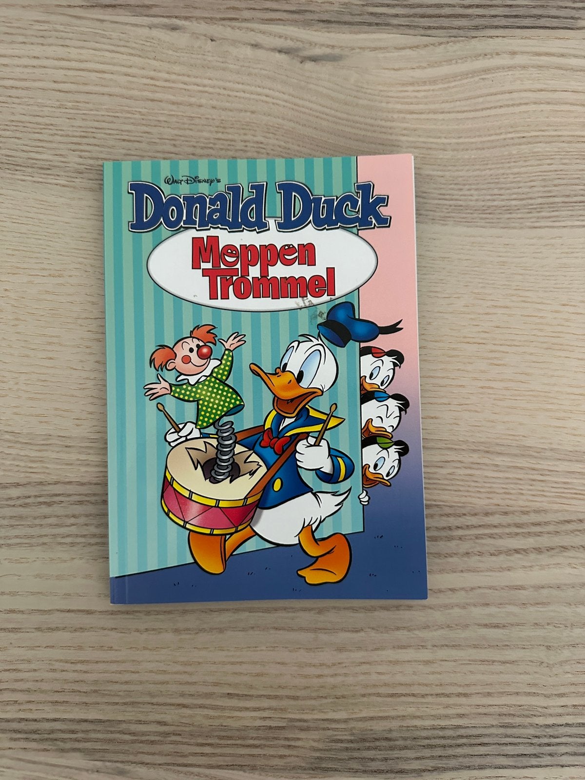 Donald Duck Moppentrommelboekje, Ophalen of Verzenden, Zo goed als nieuw
