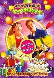 DVD + CD Ernst Bobbie En De Rest - De Verjaardag Van Ernst, Avontuur, Alle leeftijden, Ophalen of Verzenden, Zo goed als nieuw