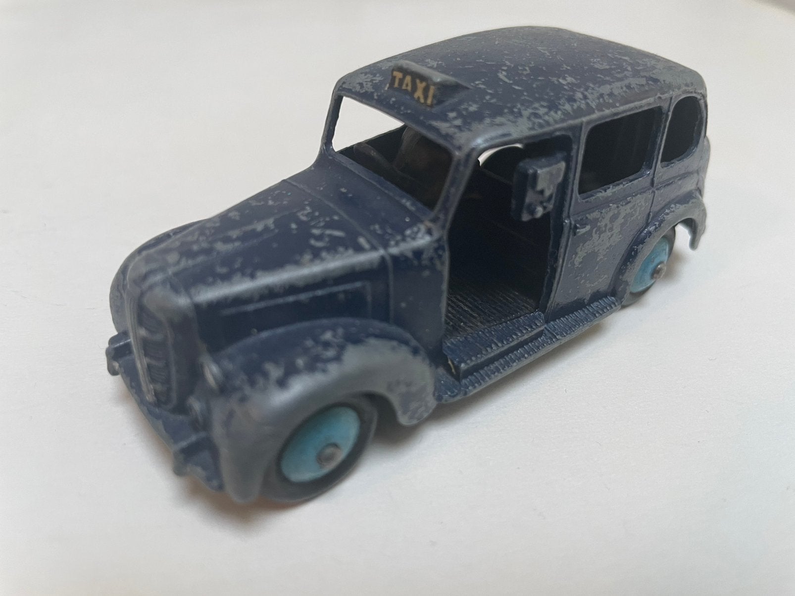 Dinky toys 40h austin fx3 taxi 254, Ophalen of Verzenden, Gebruikt, Auto, Dinky Toys