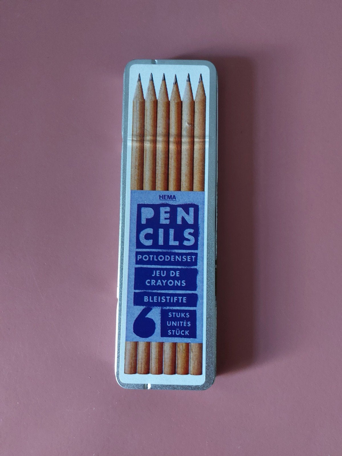 Hema Pencils Potloden set. 6stuks., Ophalen of Verzenden, Nieuw, Potlood of Stift