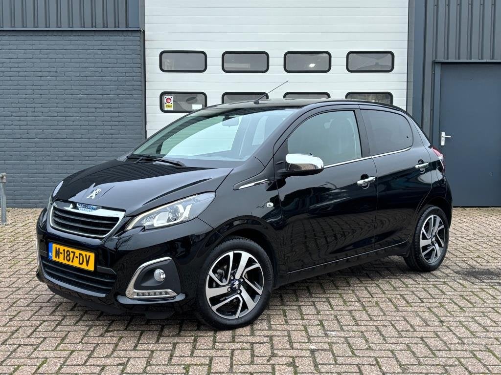 Peugeot 108 1.0 e-VTi Allure Clima Camera, Auto's, Peugeot, Voorwielaandrijving, Gebruikt, Euro 6, 4 stoelen