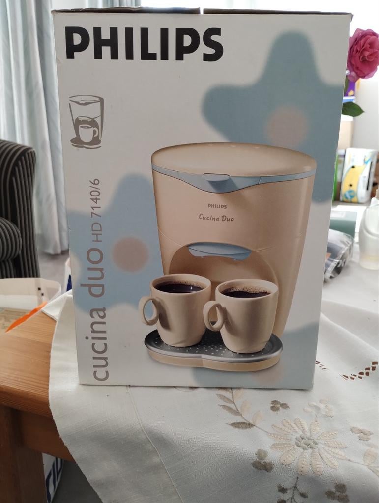 Philips cucina duo koffiezetapparaat, Witgoed en Apparatuur, Ophalen of Verzenden, Koffiemachine