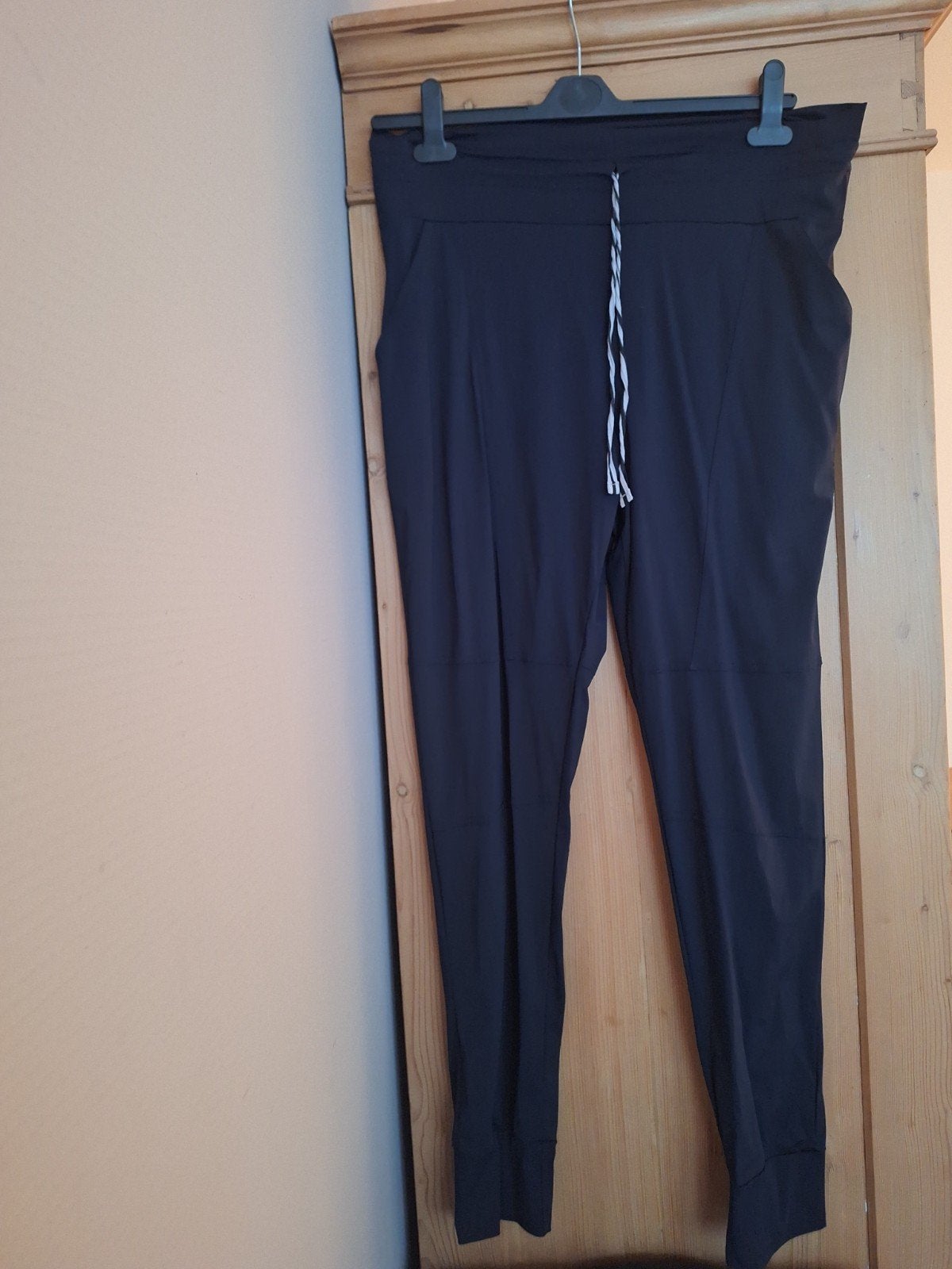 G-maxx Donkerblauwe Travelstof Broek - Maat XL, Maat 46/48 (XL) of groter, Zo goed als nieuw, Lang, Gmaxx