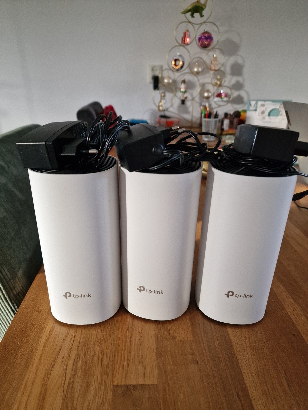 TP-Link Deco M4R AC1200 Mesh WiFi Versterkers (3 stuks), Ophalen of Verzenden, Zo goed als nieuw, Router, TP-Link