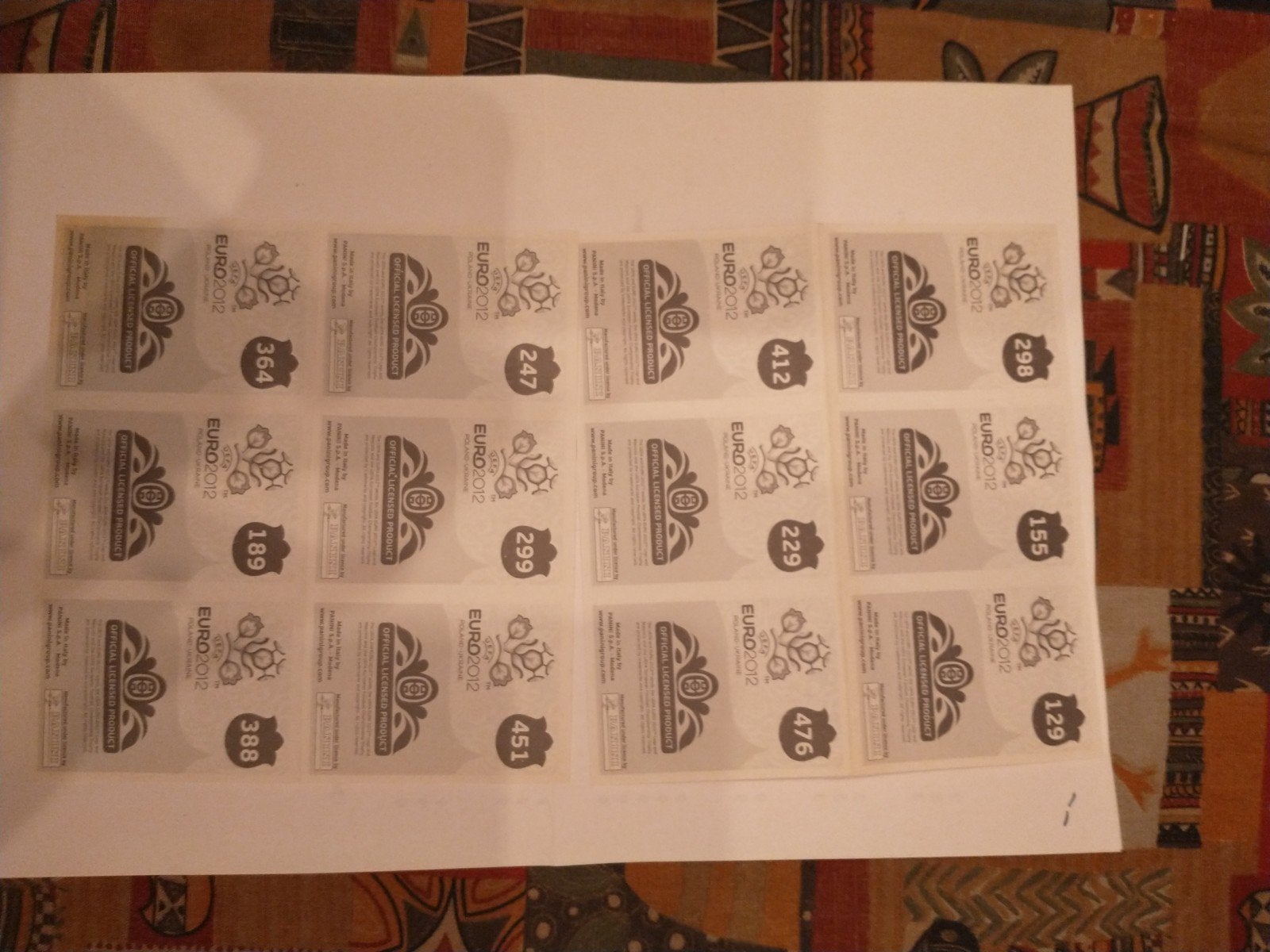 Restant voetbalplaatjes - Diverse collecties, Ophalen of Verzenden, Gebruikt, Overige binnenlandse clubs, Poster, Plaatje of Sticker