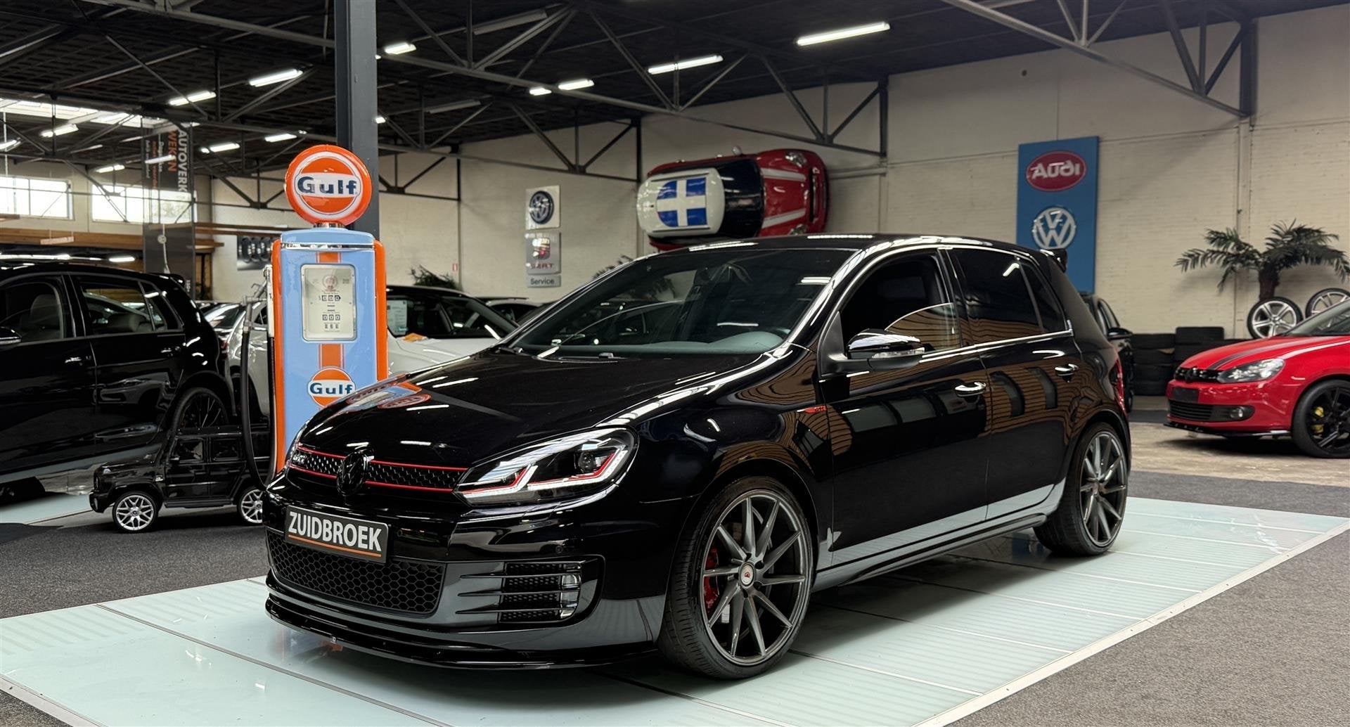 Volkswagen Golf 2.0 TSI | GTI | Clima | 5-Deurs (bj 2009), Auto's, Volkswagen, 4 cilinders, Zwart, Origineel Nederlands, Bedrijf