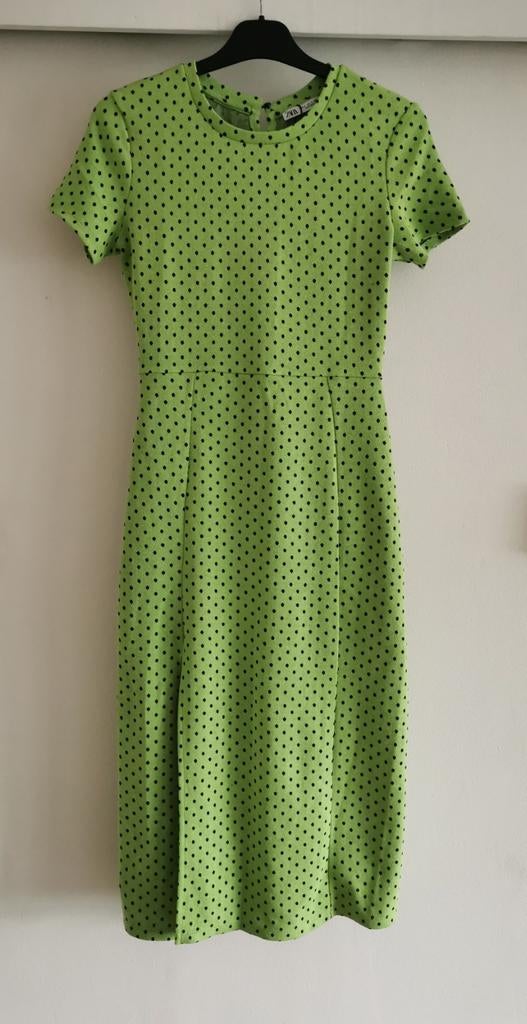 ZARA jurk met stippen mt. S, Verzenden, Zara, Nieuw, Maat 36 (S)