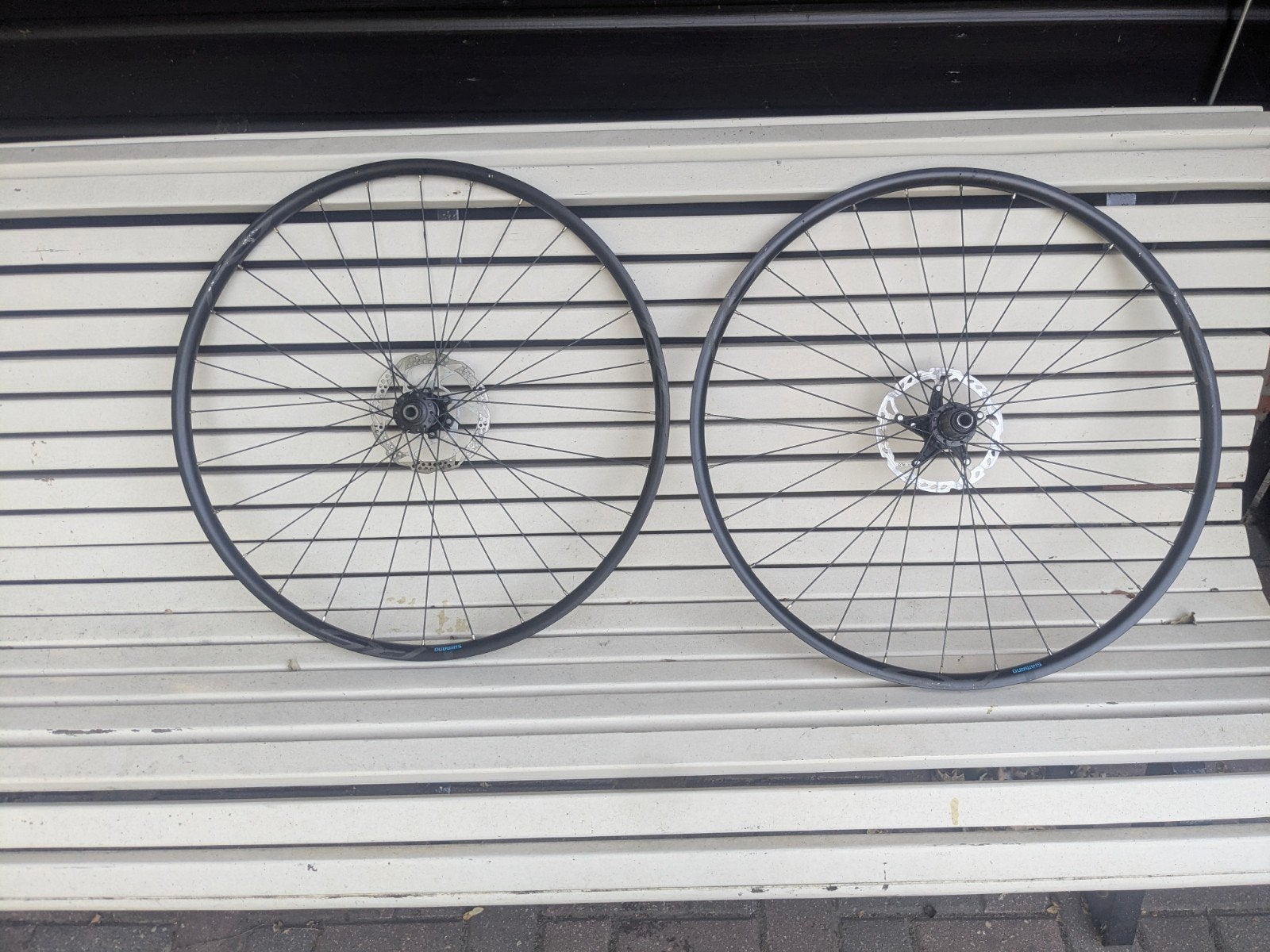 Shimano WH-RS171 racefiets wielen, Gebruikt, Aluminium, Racefiets, Shimano
