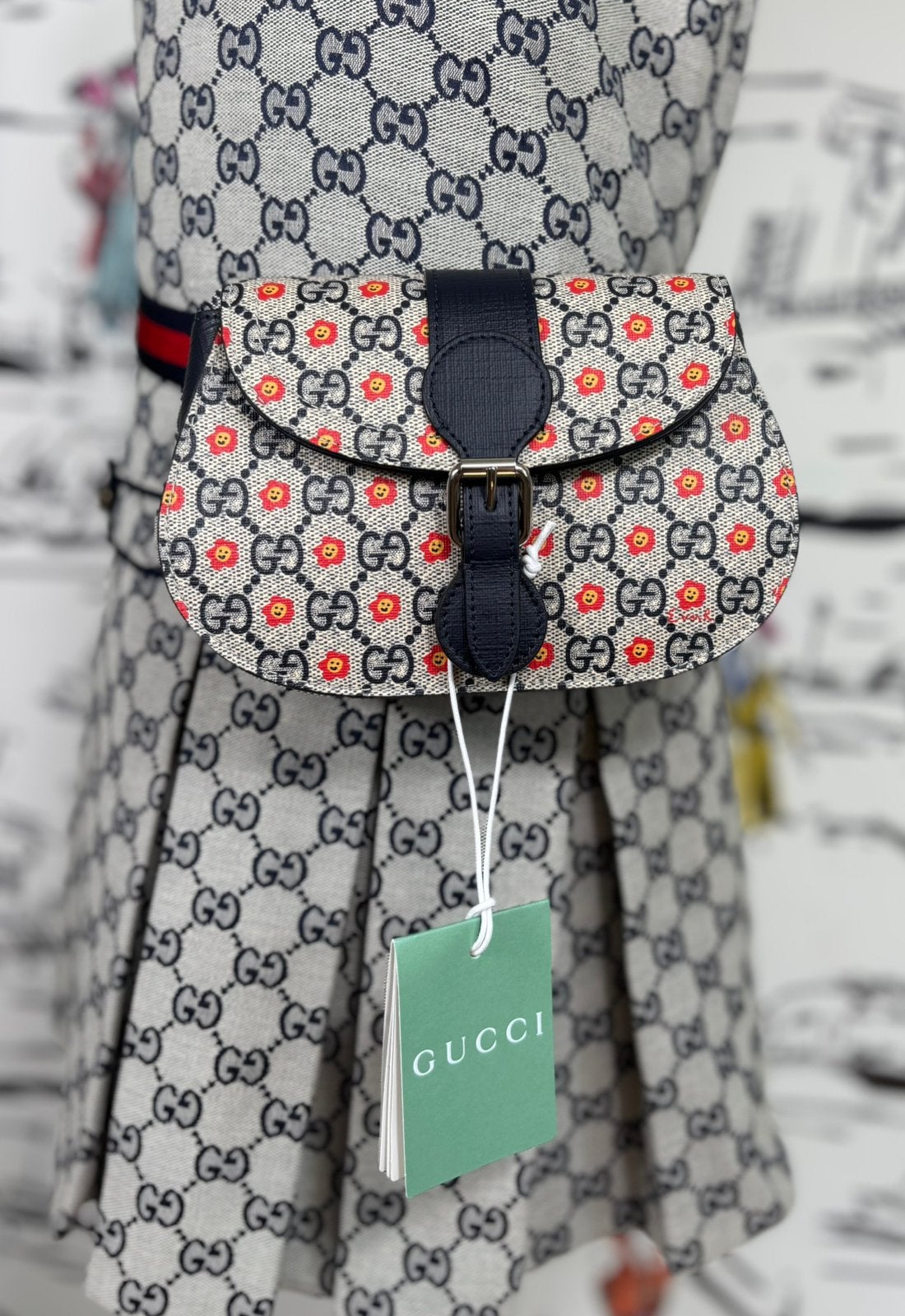 Gucci GG 3 in 1 tasje: clutch, belt bag, riem  NIEUW