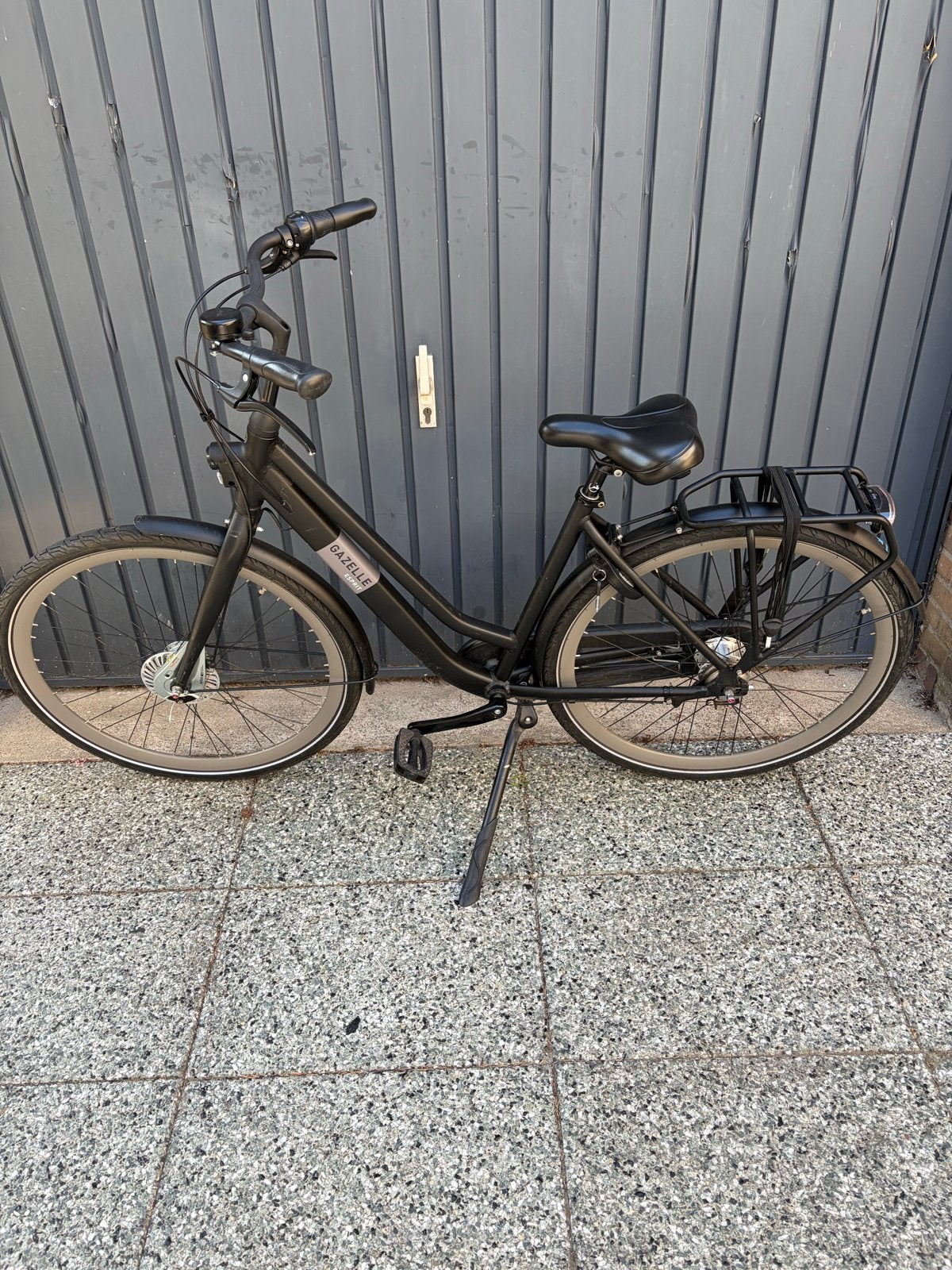 Gazelle Esprit T7 Damesfiets - 49 cm - Zwart, Ophalen, Gebruikt, Velgrem, 47 tot 50 cm