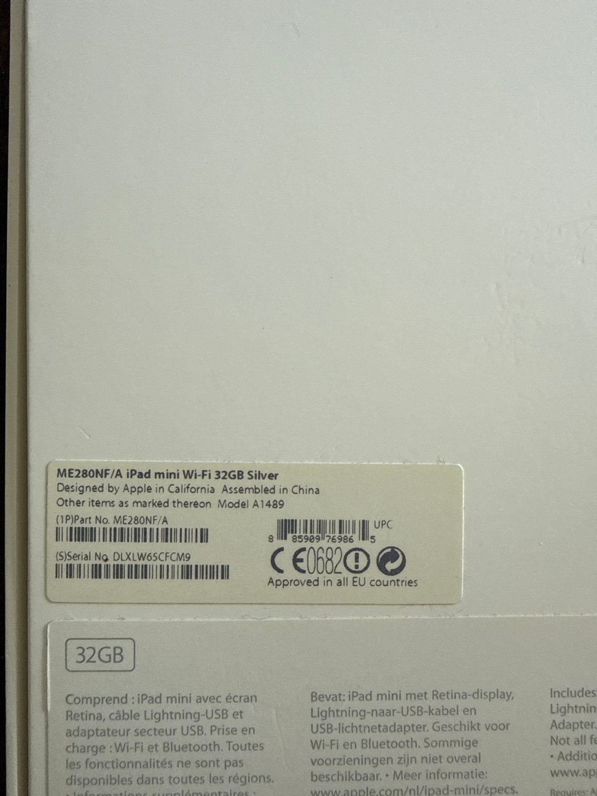 Foto 4 van Apple iPad mini 2 A1489 32GB - Scherm gebroken