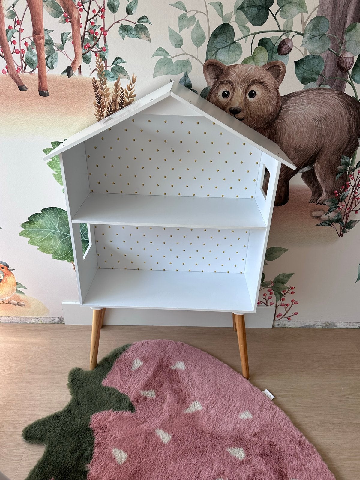Petit Amélie Huisje: Boekenkast & Poppenhuis, Ophalen, Gebruikt, Kast