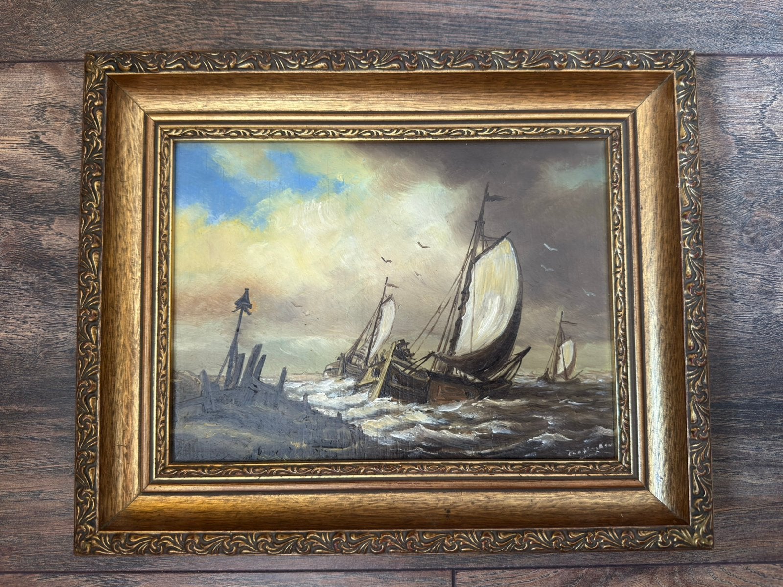 Olieverf schilderij, Antiek en Kunst, Ophalen of Verzenden
