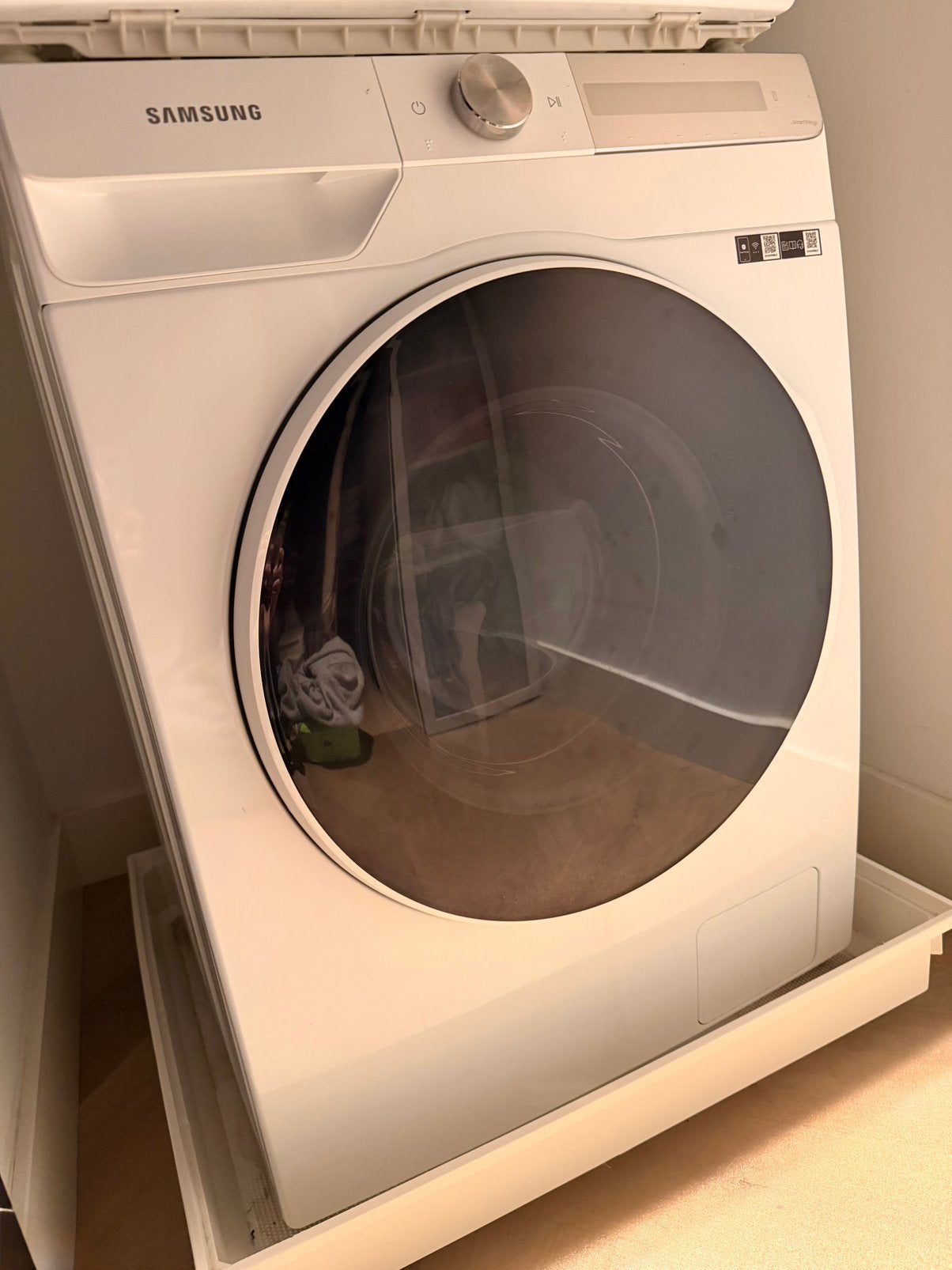 Samsung Wasmachine met autodose, Ophalen, Zo goed als nieuw, 1200 tot 1600 toeren