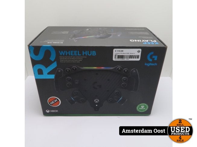 Logitech RS Wheel HUB | Nieuw in Seal, Spelcomputers en Games, Logitech, Nieuw, Support@logitech.com, EPFL - Quartier de l'Innovation
Daniel Borel Innovation Center
1015 Lausanne
Switzerland