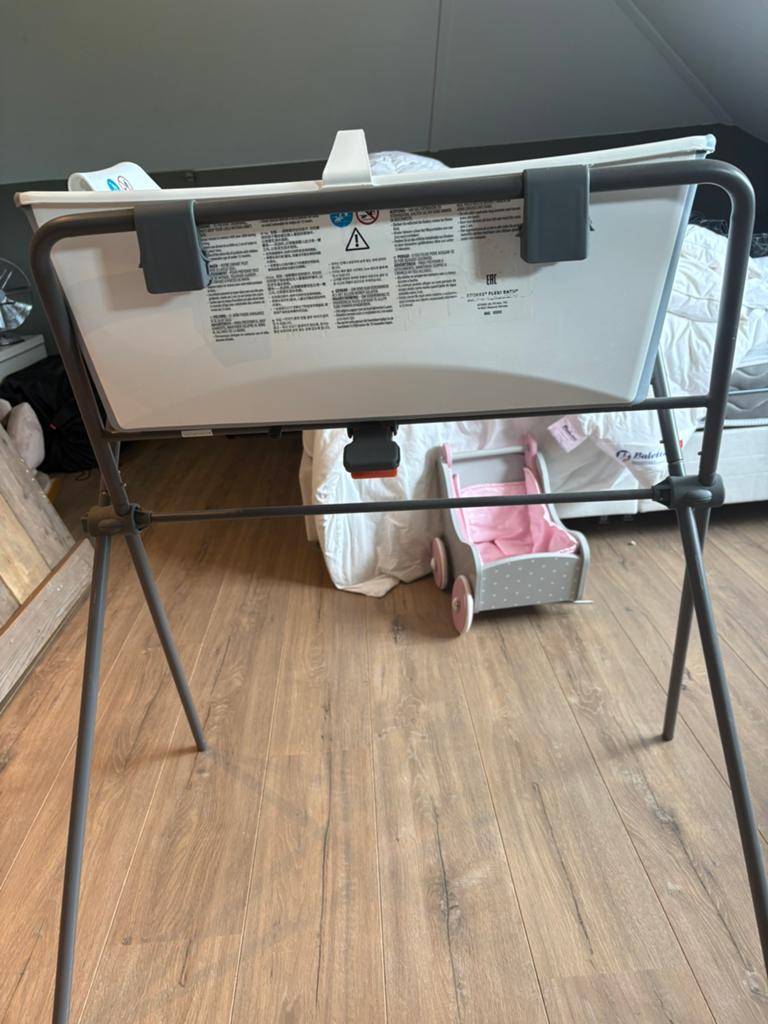 Stokke opvouwbaar baby badje, Kinderen en Baby's, Badjes en Verzorging, Ophalen, Zo goed als nieuw, Badje, Standaard
