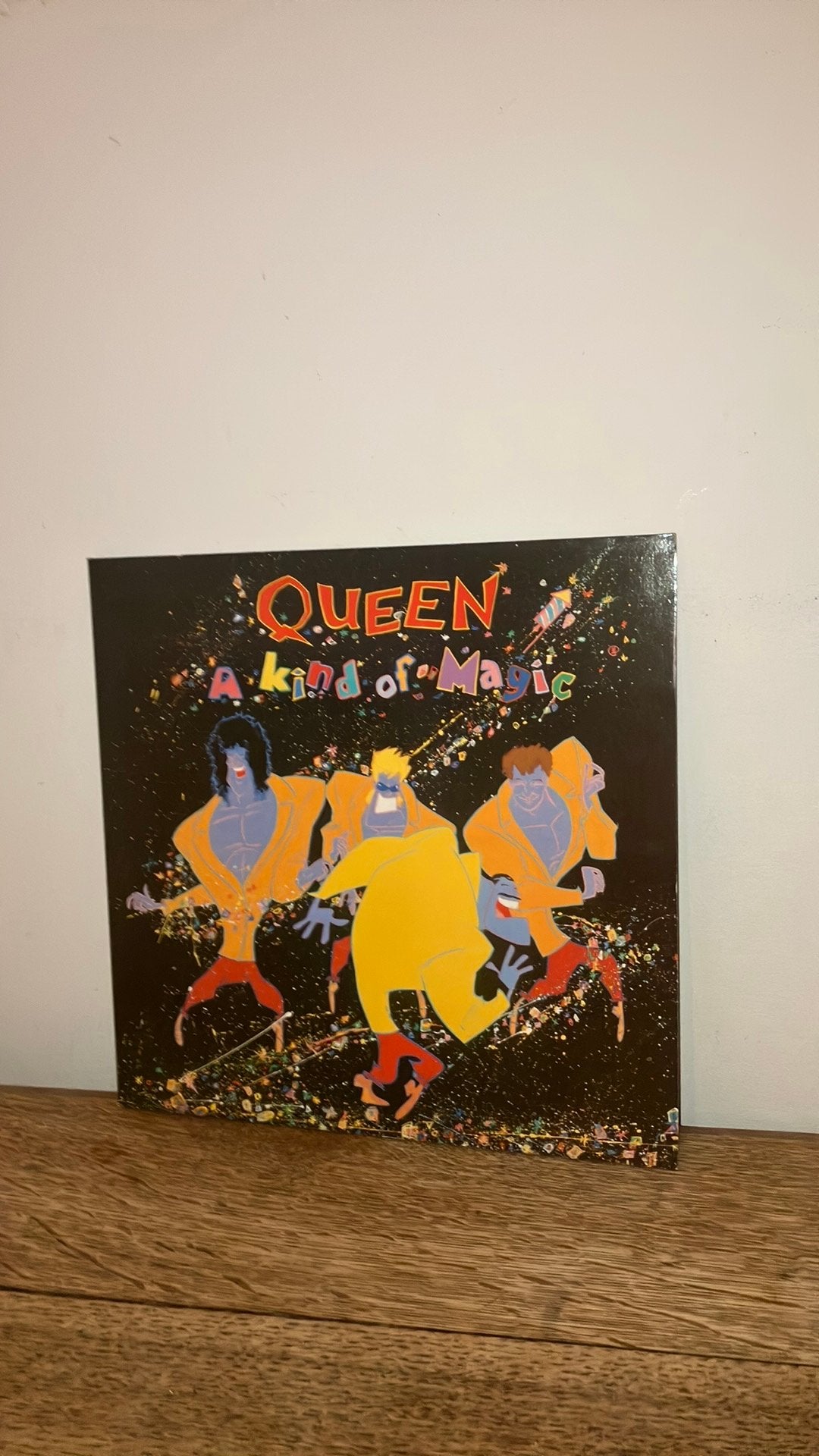 Queen A kind of magic lp, Inclusief binnenhoes, Gebruikt, 1990 - 1999, Ophalen of Verzenden