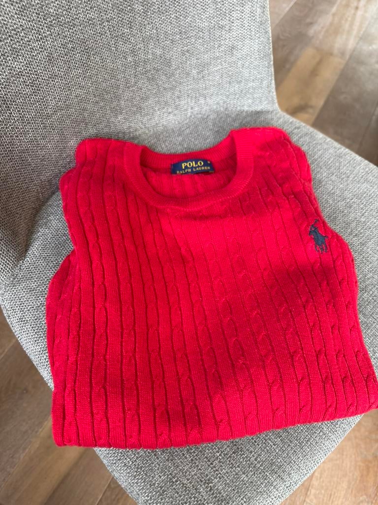 Ralph Lauren sweater, Ophalen, Zo goed als nieuw, Roze, Korte mouw