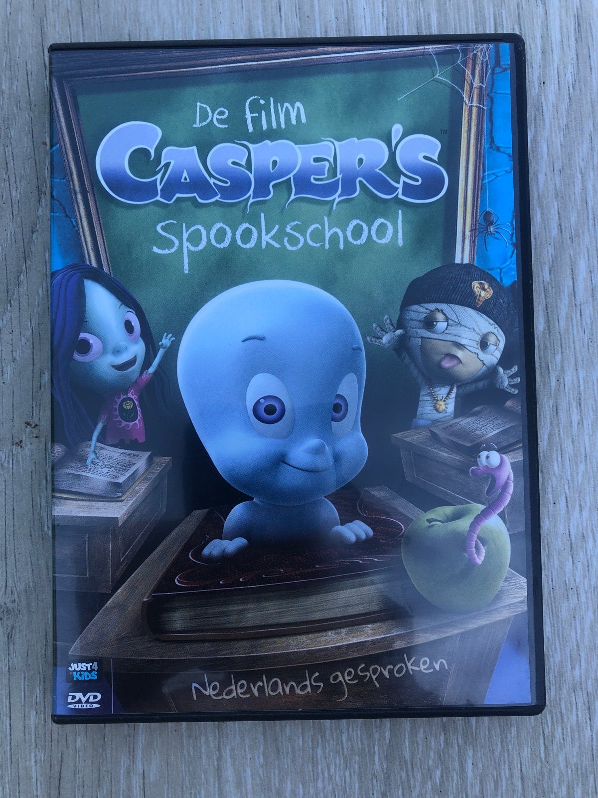 Casper's Spookschool DVD - Nederlands gesproken, Zo goed als nieuw, Vanaf 6 jaar, Familie, Film