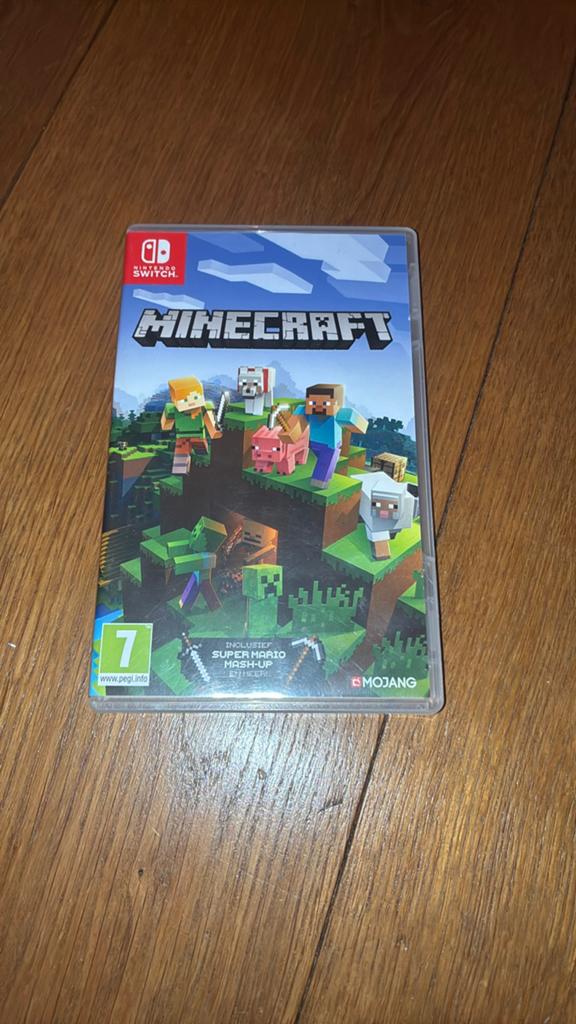 Minecraft Nintendo Switch Game - Zo goed als nieuw, Ophalen, Overige genres, Eén computer, Zo goed als nieuw