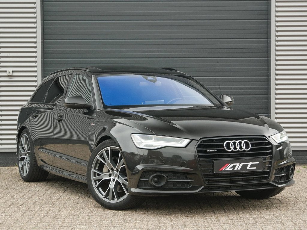 Audi A6 Avant 3.0 TDI Quattro 272PK Pano, 20 inch Bose, Matr, Auto's, Audi, Bedrijf, Te koop, A6, 4x4, ABS, Achteruitrijcamera