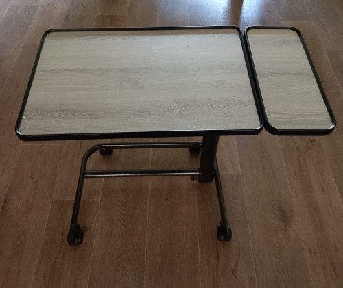 Verrijdbare bedtafel, bijzettafel / laptoptafel, Ophalen, Minder dan 55 cm, Gebruikt, 60 cm of meer