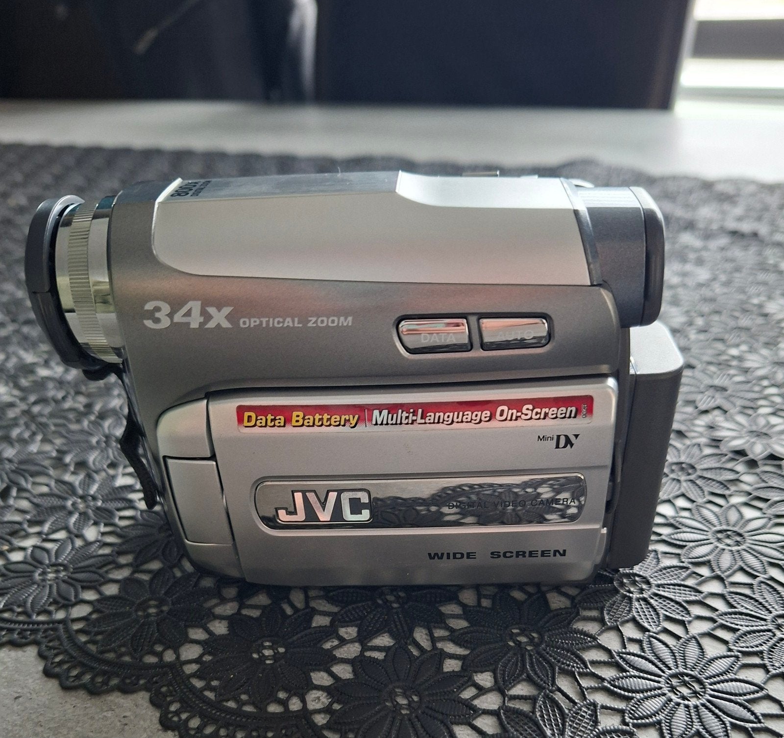 JVC GR-D740E MINI DV Digitale Camcorder, Ophalen of Verzenden, Mini dv, JVC, 20x of meer