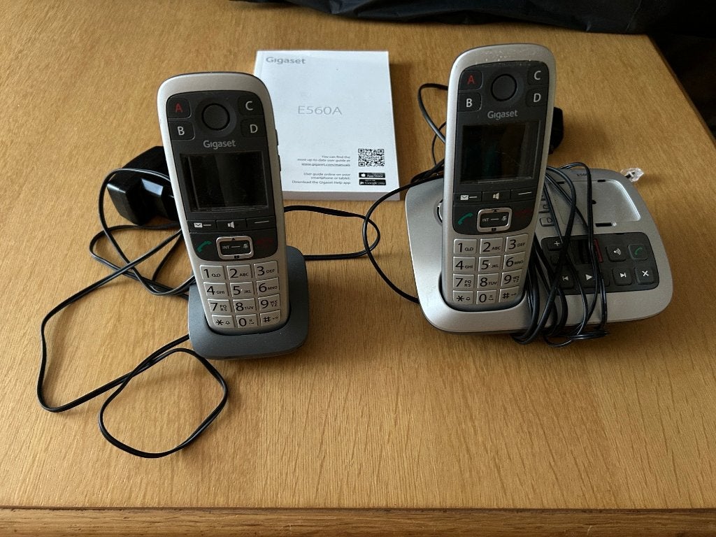 Gigaset draadloze dect telefoon, Ophalen of Verzenden, Gebruikt, 2 handsets