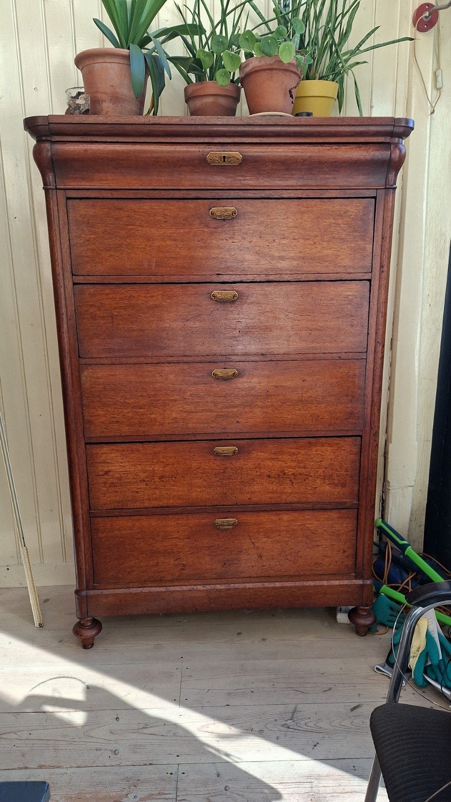 Antieke Linnenkast - 167x100x44 cm, Ophalen