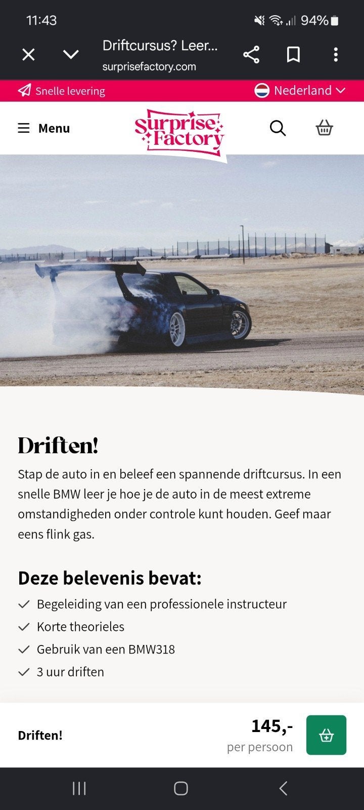 Leren Driften