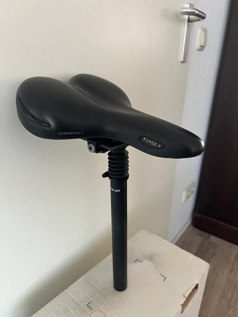 Complete Selle Royal zadel Z.G.A.N., Ophalen of Verzenden, Zo goed als nieuw, Zadel, Selle Royal