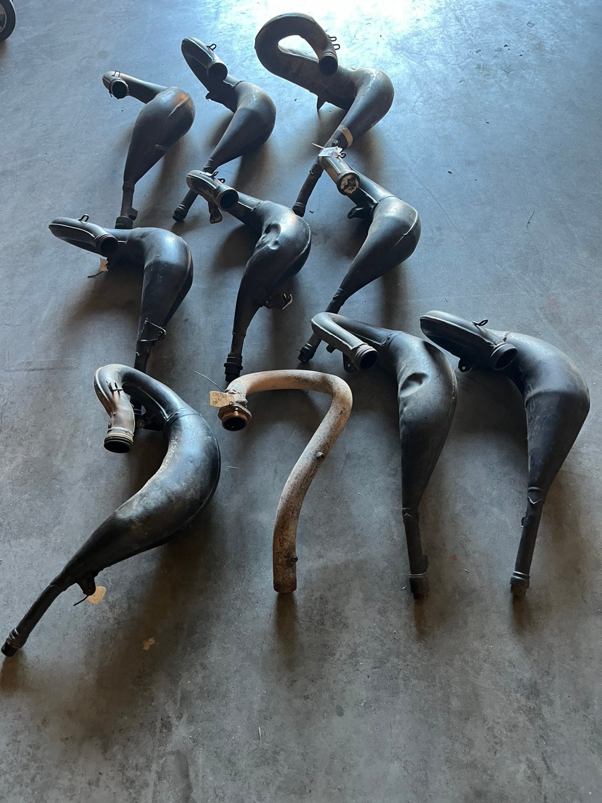 Yamaha yz 125 yz125 yz250 originele uitlaten pre90, Motoren, Ophalen