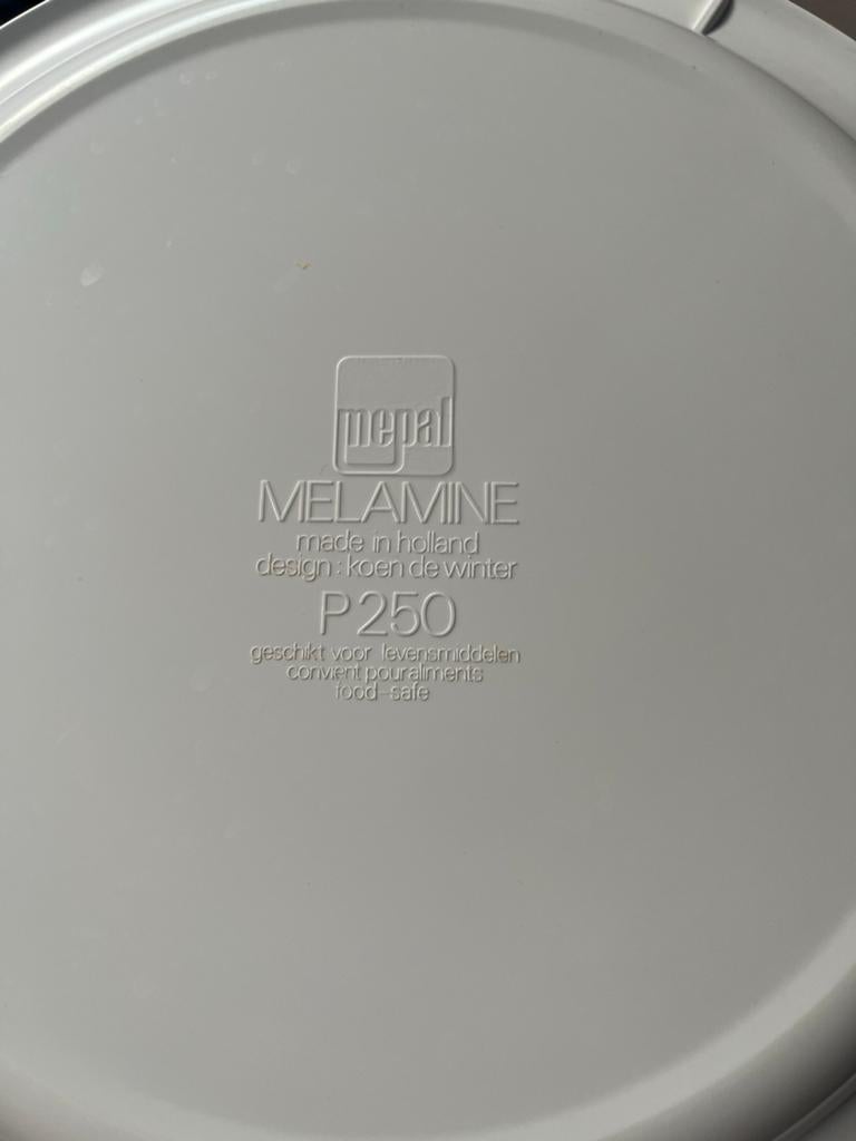Mepal Rosti Servies - Vintage Kleurrijk Melamine Set, Overige materialen, Gebruikt, Ophalen of Verzenden, Overige stijlen