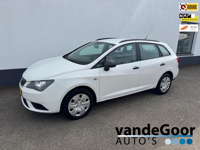 Seat Ibiza ST 1.2 TDI Businessline, '13, airco, jaar apk in, Voorwielaandrijving, Euro 5, Stof, Gebruikt